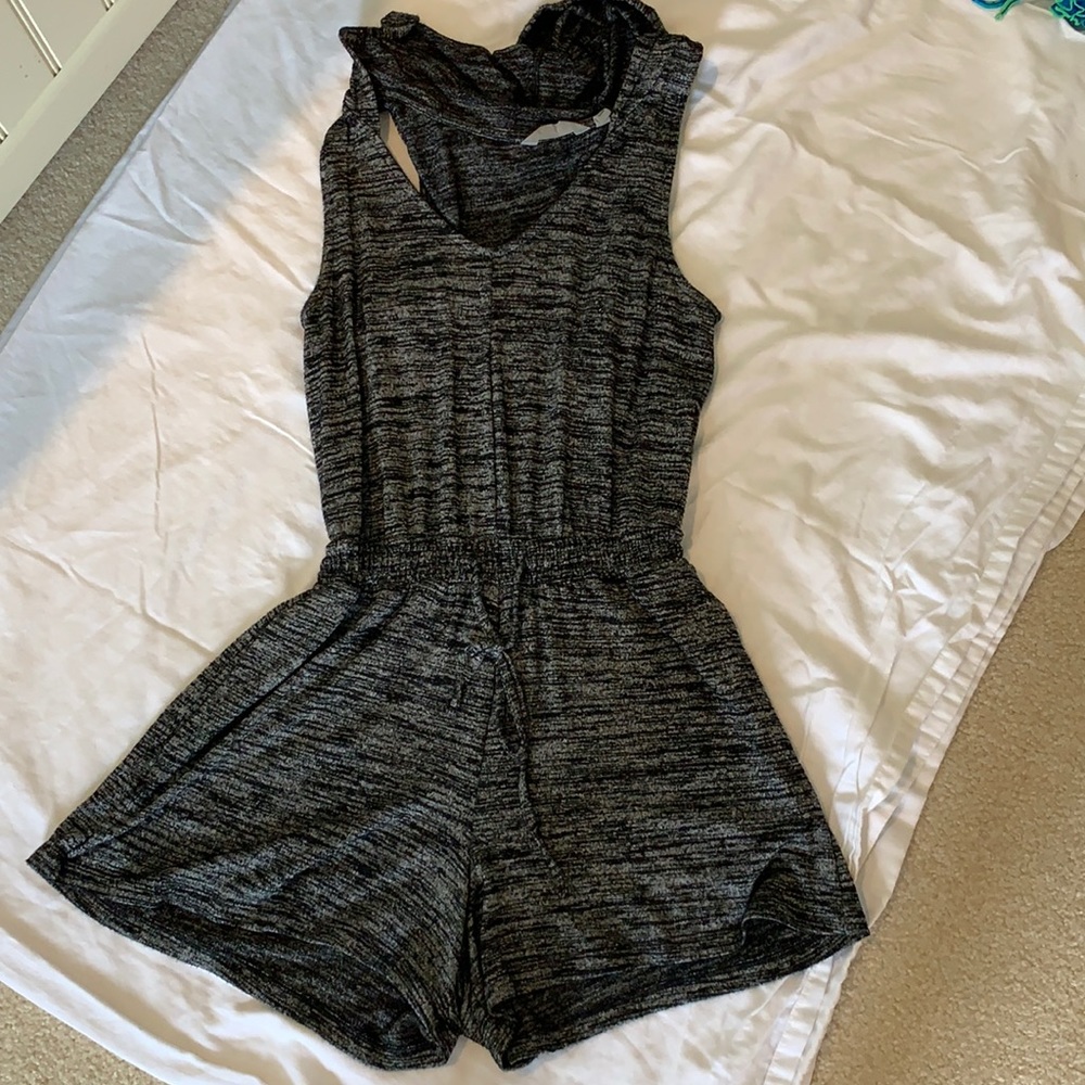 Athleta hooded romper